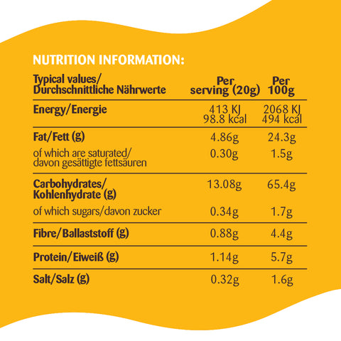 Cauliflower Crisps - Variety Pack (Sharing Bags - 80g)