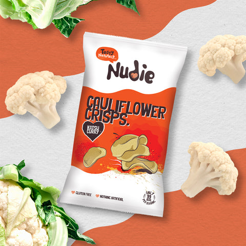 Cauliflower Crisps - Katsu Curry (Sharing Bags - 80g)