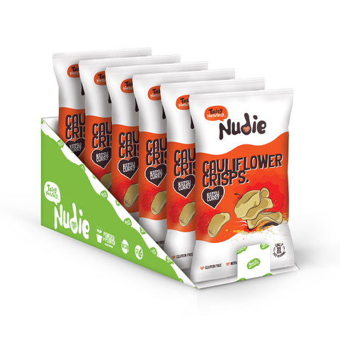 Cauliflower Crisps - Katsu Curry (Sharing Bags - 80g)