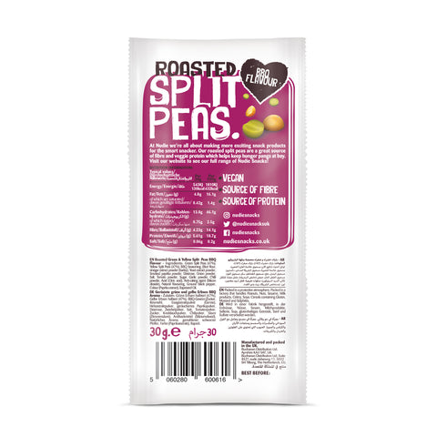 Roasted Split Peas - BBQ Flavour