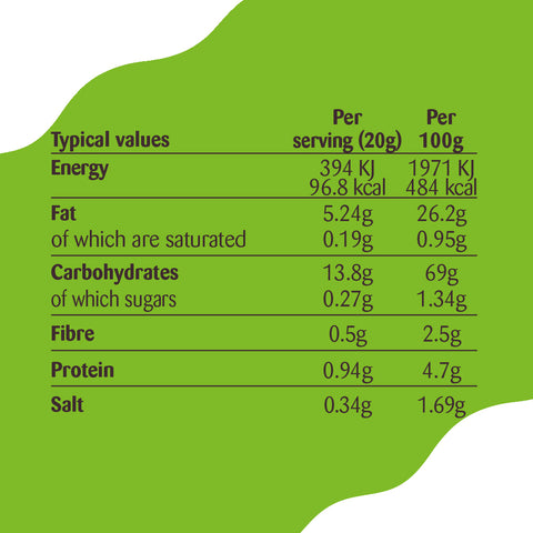 Sweet Potato Crisps - Sour Cream & Chive