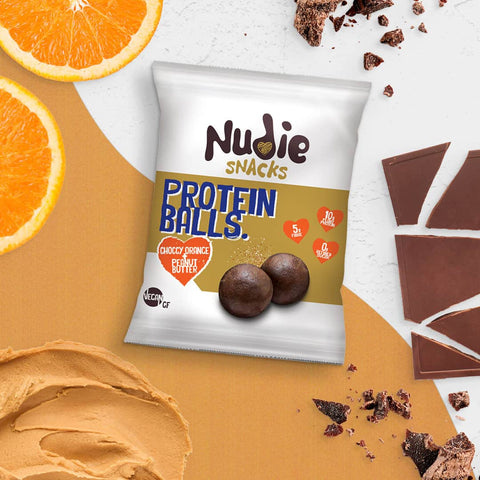 Choccy Orange & Peanut Butter Protein Balls